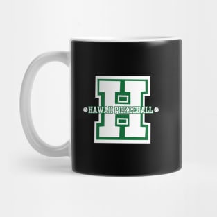 Varsity Hawaii Pickleball Letter Mug